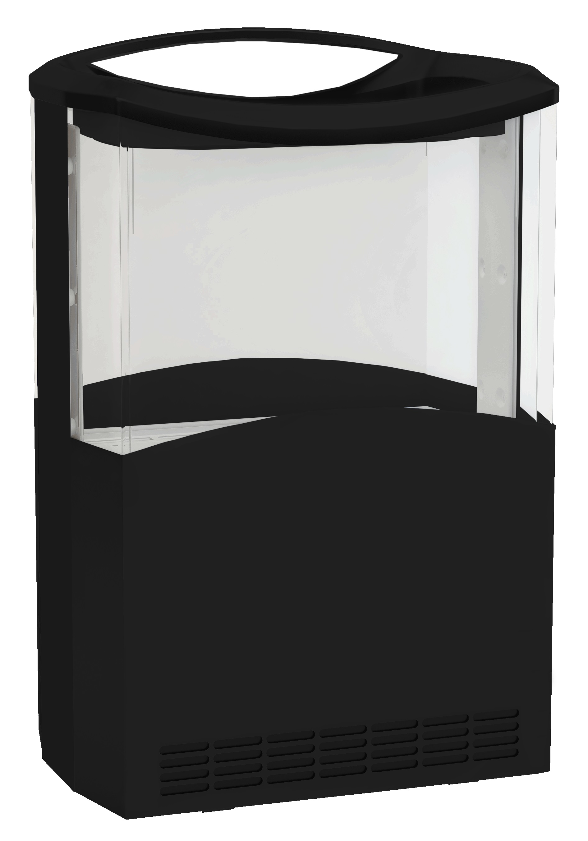 Impulskühler offen- Schwarz - 110 Liter