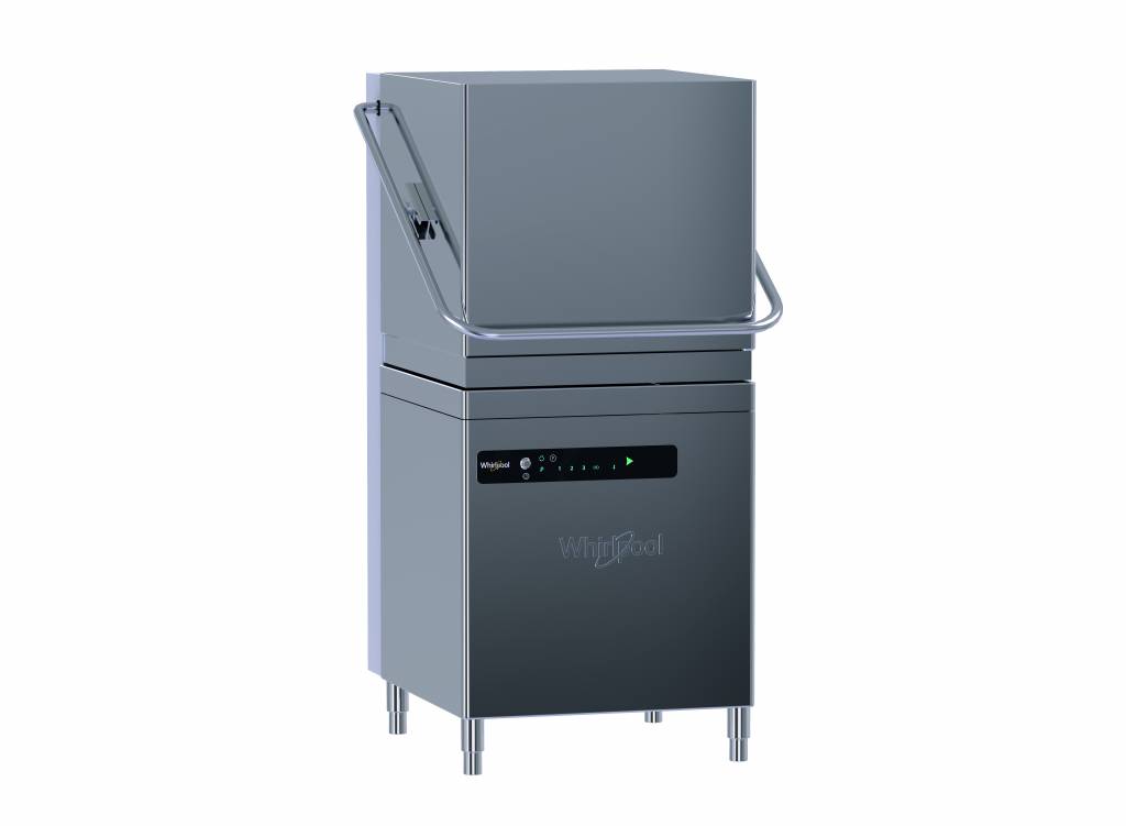 Pro Basis Durchschub Spülmaschine | Standard Line SCD 534 US/1 | 50x50cm | Klarspüldispenser + Abwasserpumpe + Enthärter