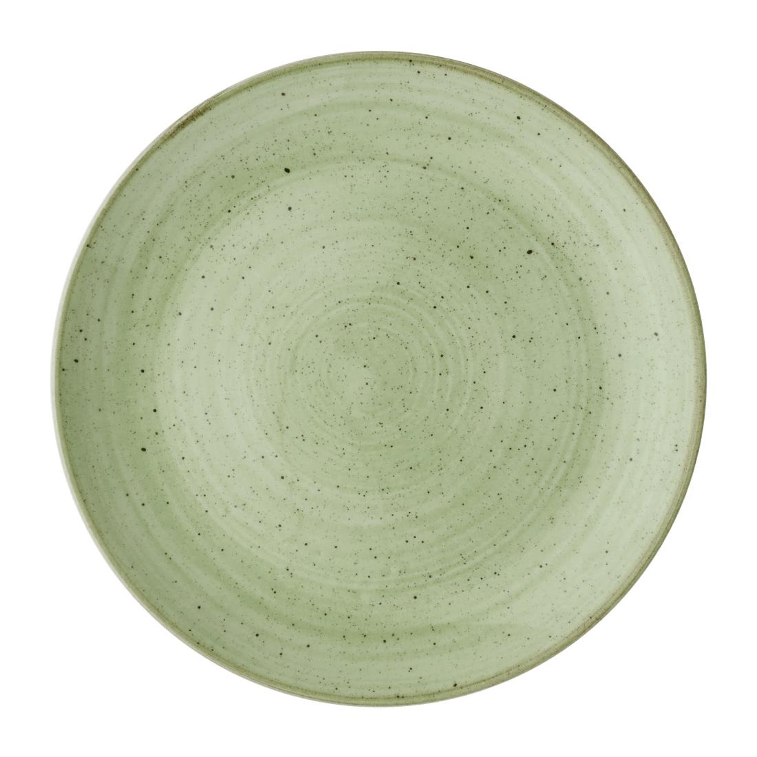 Churchill Stonecast Sage Green coupe borden 217mm (Pak van 12)