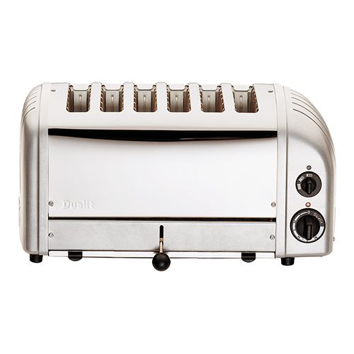 Toaster | Toaster | Silber | 6 Schlitze