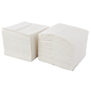 Lunch-Papierservietten | 5000 Stück | 33 x 33cm | 1-lagig | Weiß