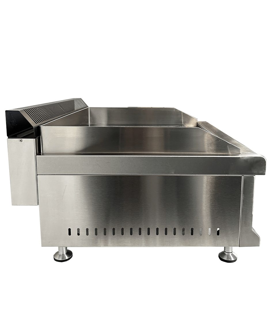 Gas Grillplatte Chrom 650