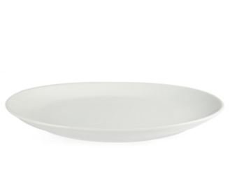 Tiefe Schale Oval | Olympia Porzellan Weiß | 365mm | 2 Stück