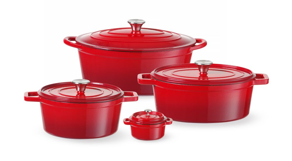 Braadpan 4,4L - Rood
