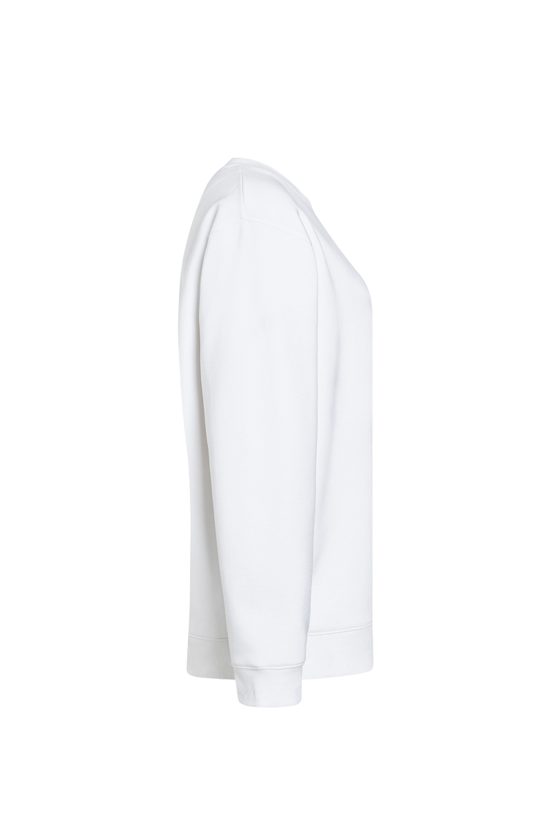 Damen Workwear Sweatshirt Soft-Face, aus nachhaltigem Material - Weiß - L