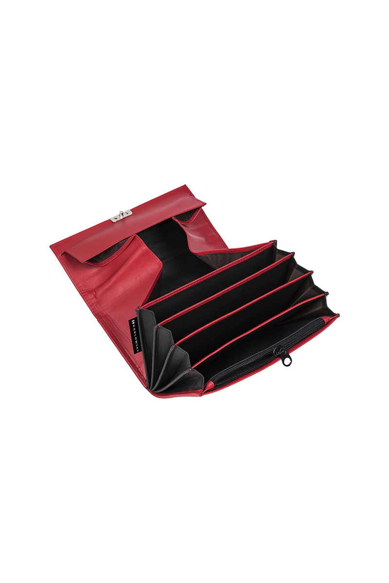 Obersportemonnee - Rood