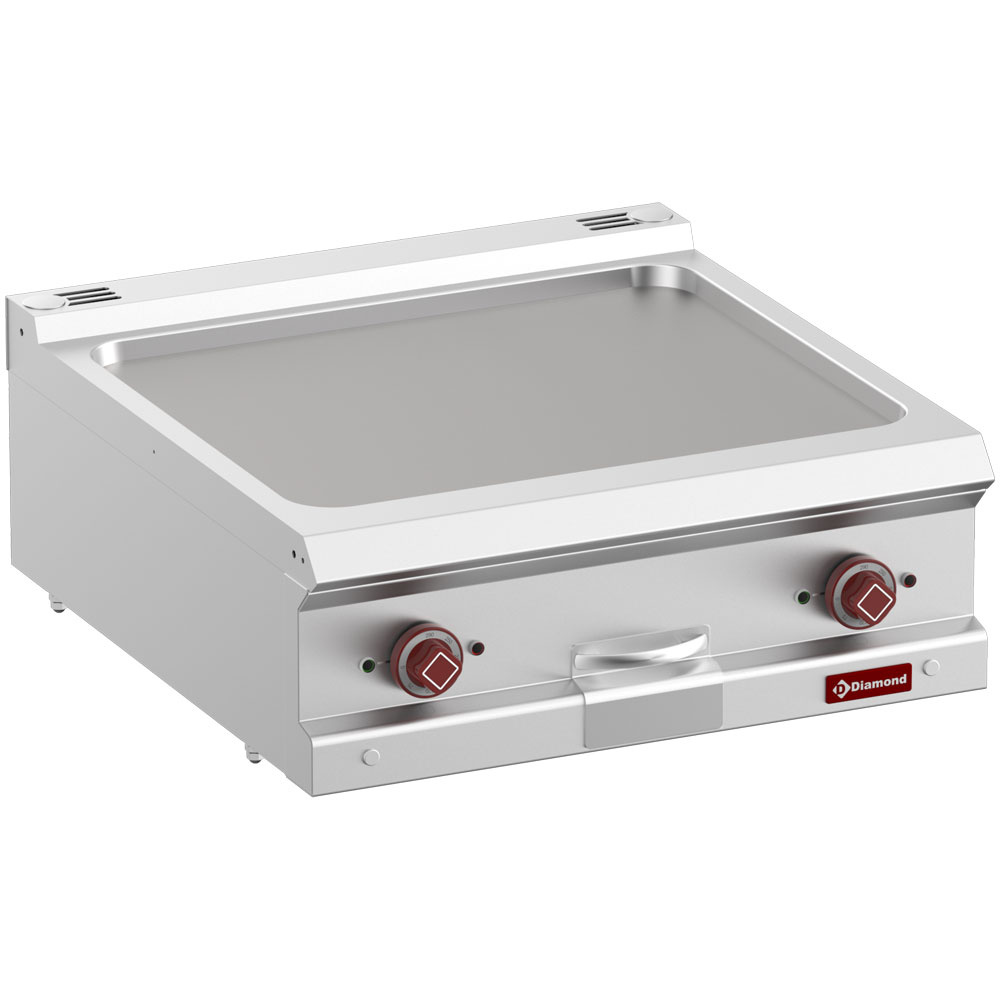 Elektrische bakplaat glad - 700x730x320mm - 400V