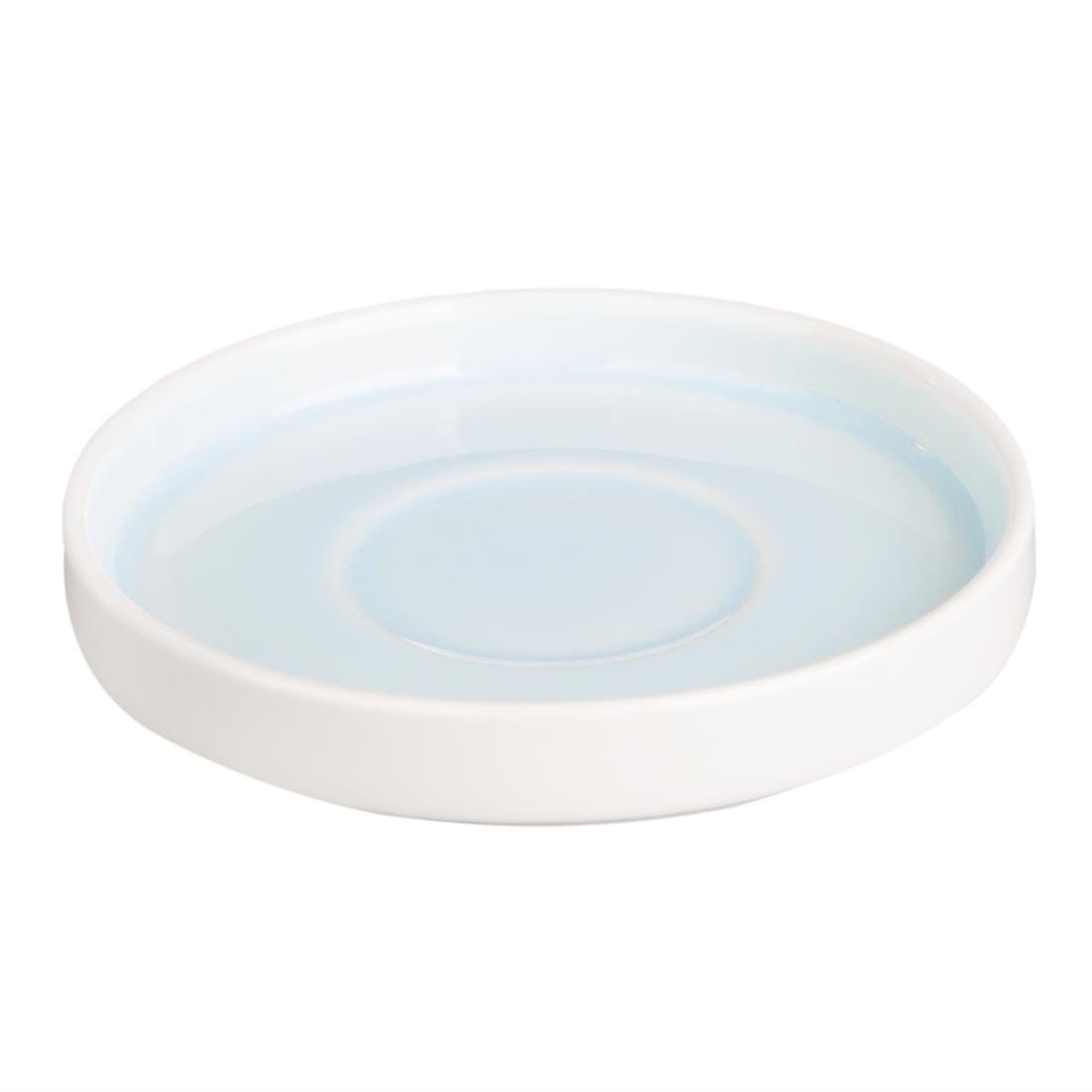Soucoupes Olympia Fondant bleues 135mm (lot de 6)