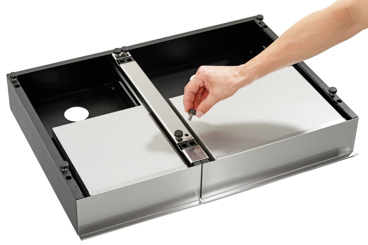 Verbindingsstuk koffieafkloplade