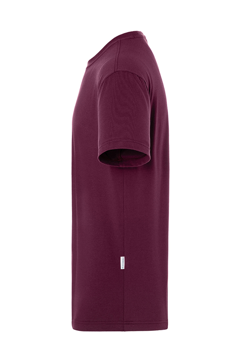 T-shirt de travail pour homme Casual-Flair, en matériau durable - Aubergine - L