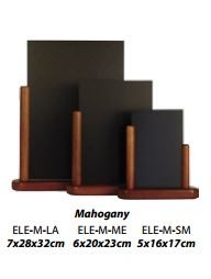 Tisch Kreidetafel Elegant Mahony | Erhältlich in 3 Größen