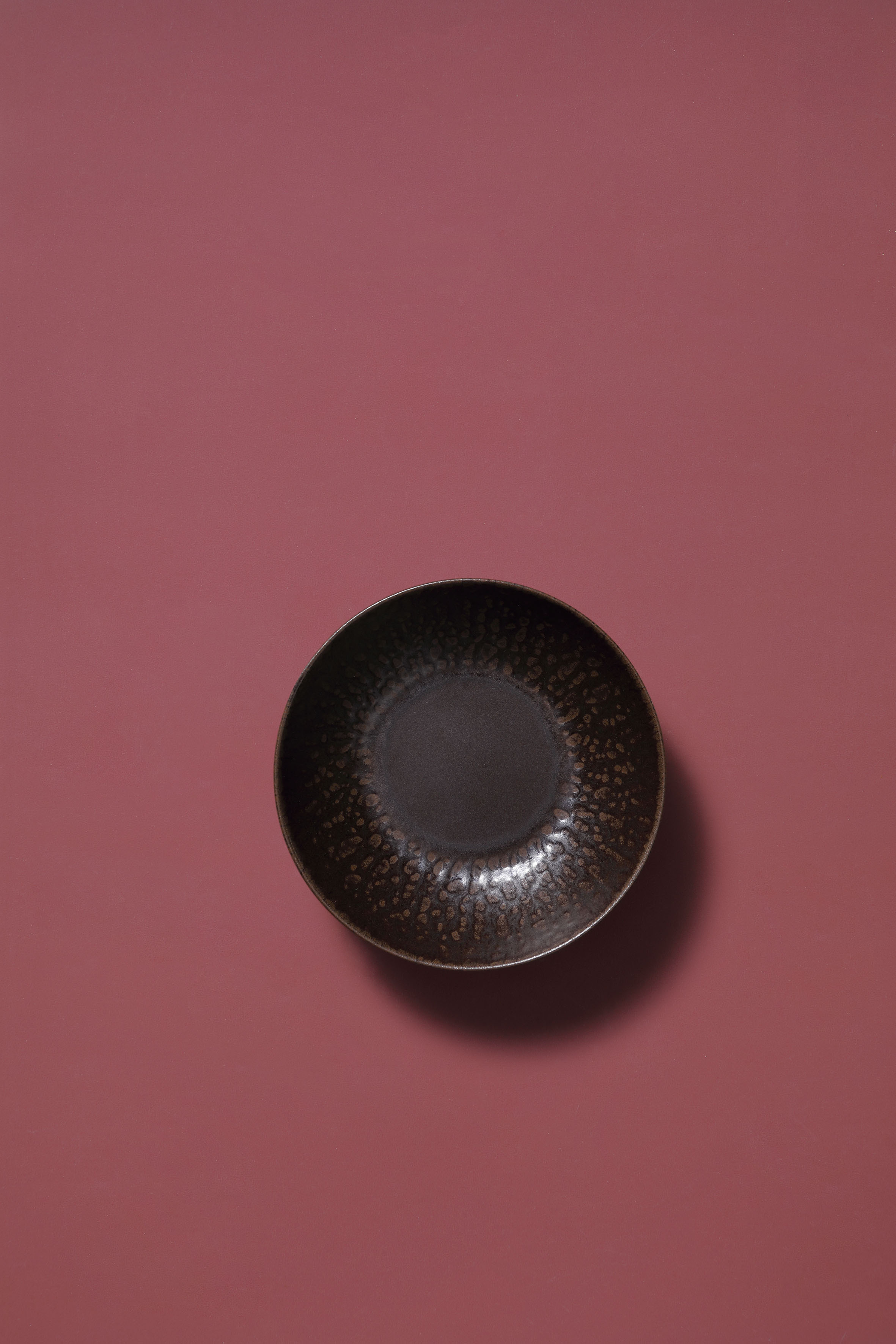 Bord coupe Ruston 17 cm Bruin Stoneware
