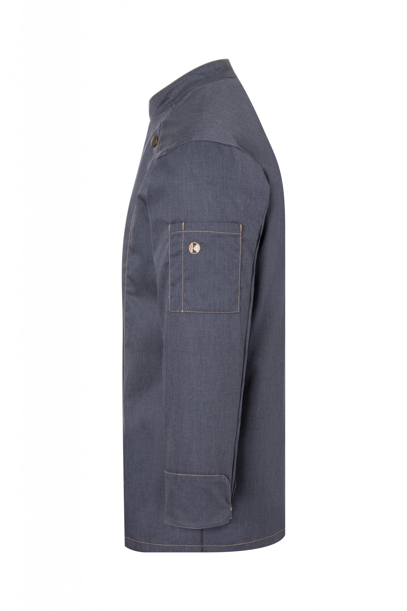 Kochjacke Jeans-Style | Vintage Black | 65% Polyester / 35% Baumwolle | Erhältlich in 10 Größen