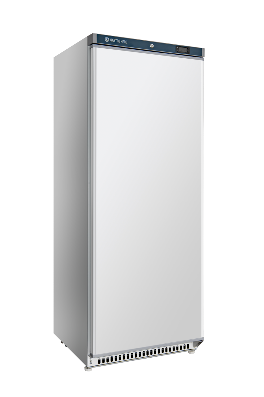 Lagerkühlschrank ECO 600, Innenraum aus Kunststoff, weiß
