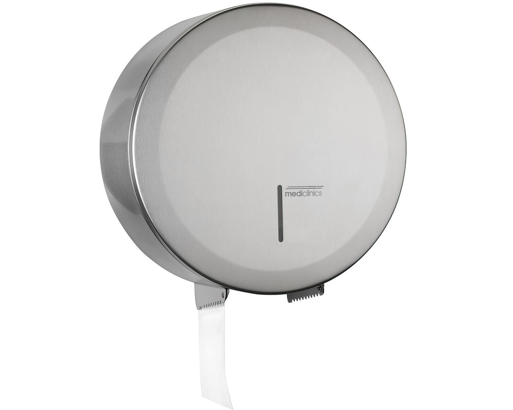 Jumboroldispenser toiletpapier midi - RVS - Mediclinics