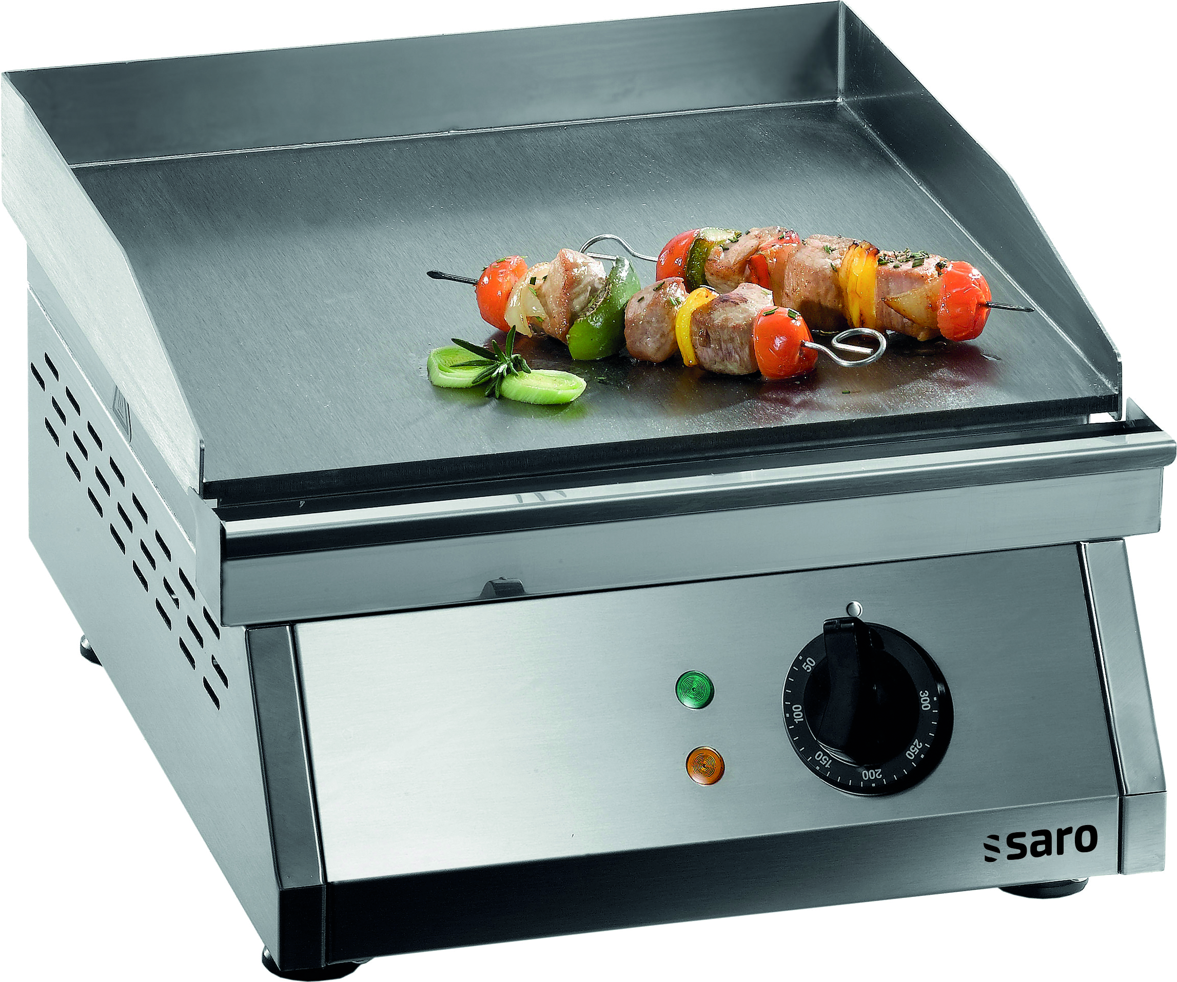 Plaque de cuisson lisse SARO, modèle FRY TOP 400