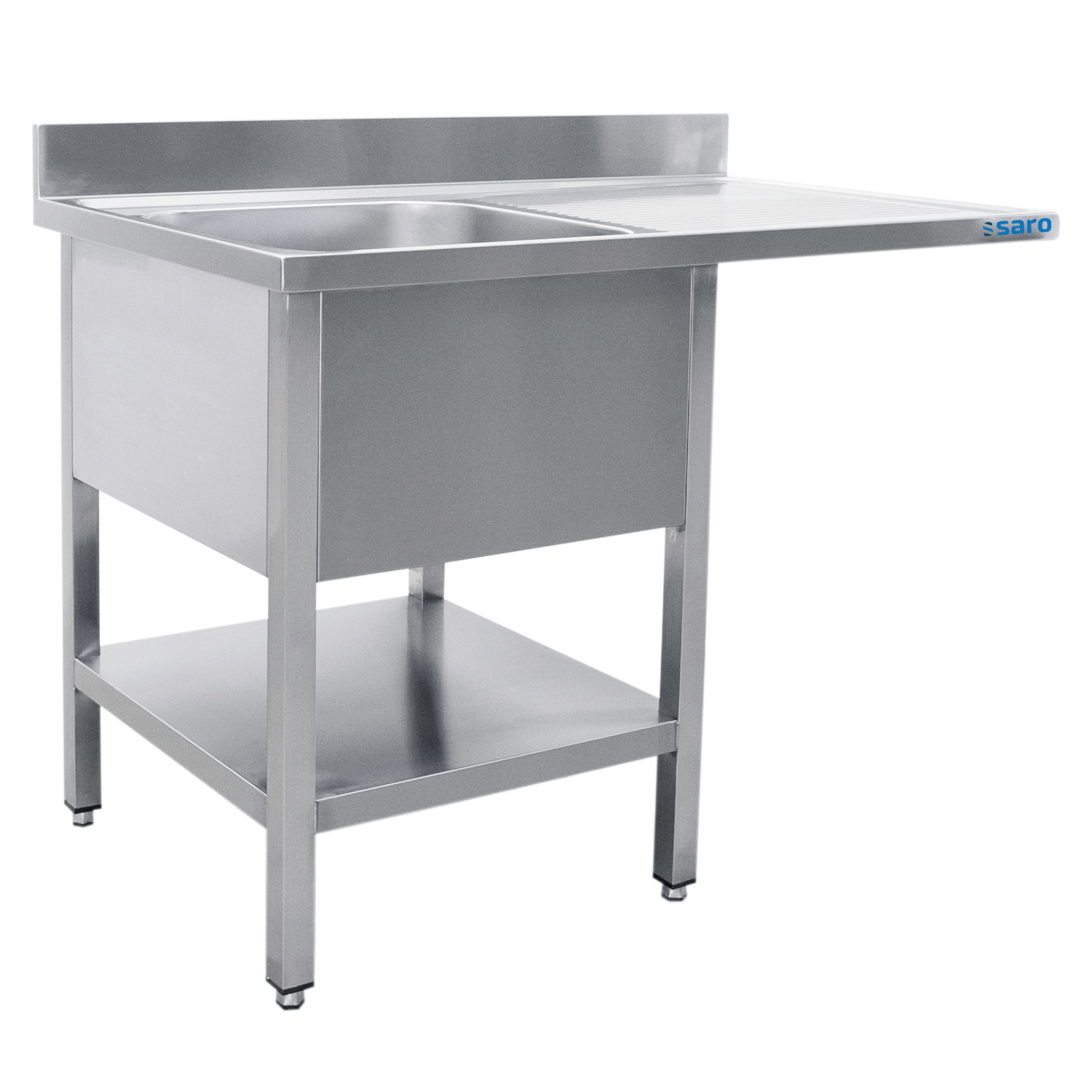 SARO Centre de lavage 1 bac, gauche - L 1200 x P 600 mm