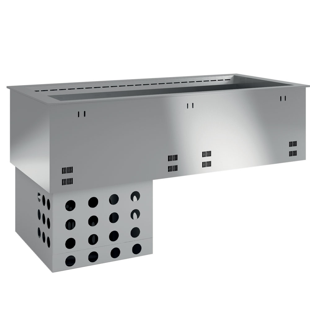 Gekoeld kuipelement, geventileerd, 4x GN 1/1