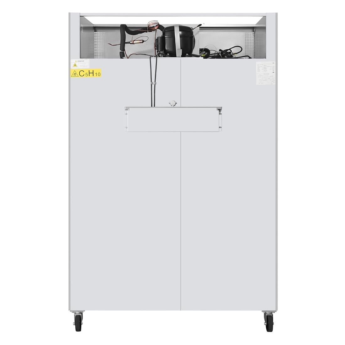 Polar G-Serie Umluft Doppel-Tür Upright Kühlschrank 1200Ltr