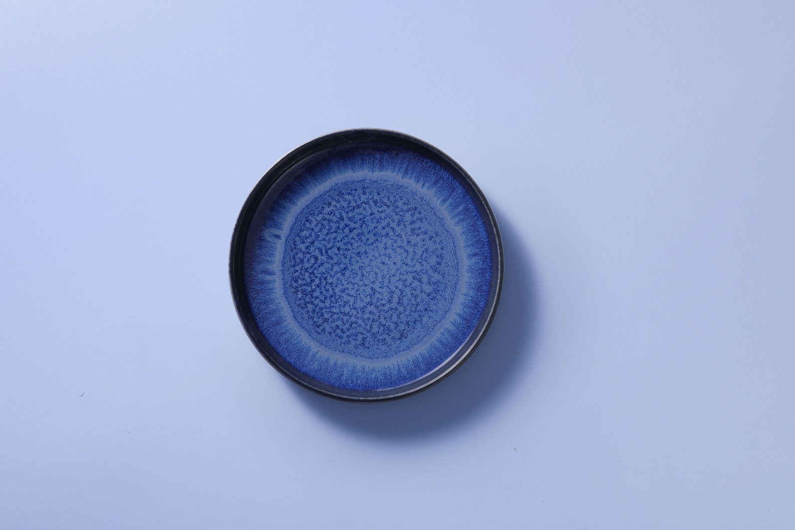 Bord Jory 22 cm Blauw Stoneware