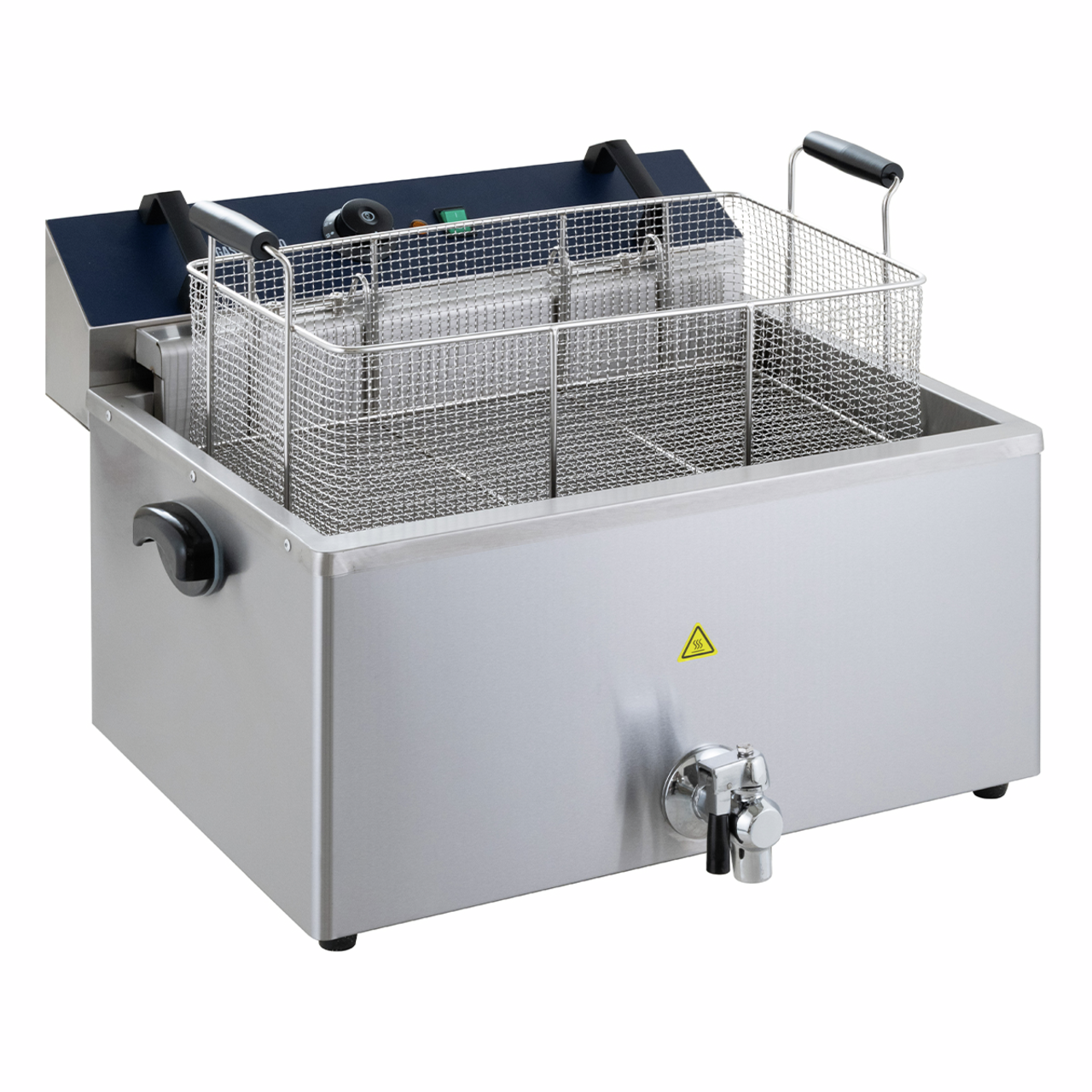 Elektrische bakkerijfriteuse - 20,4 Liter - 5 kW - met aftapkraan
