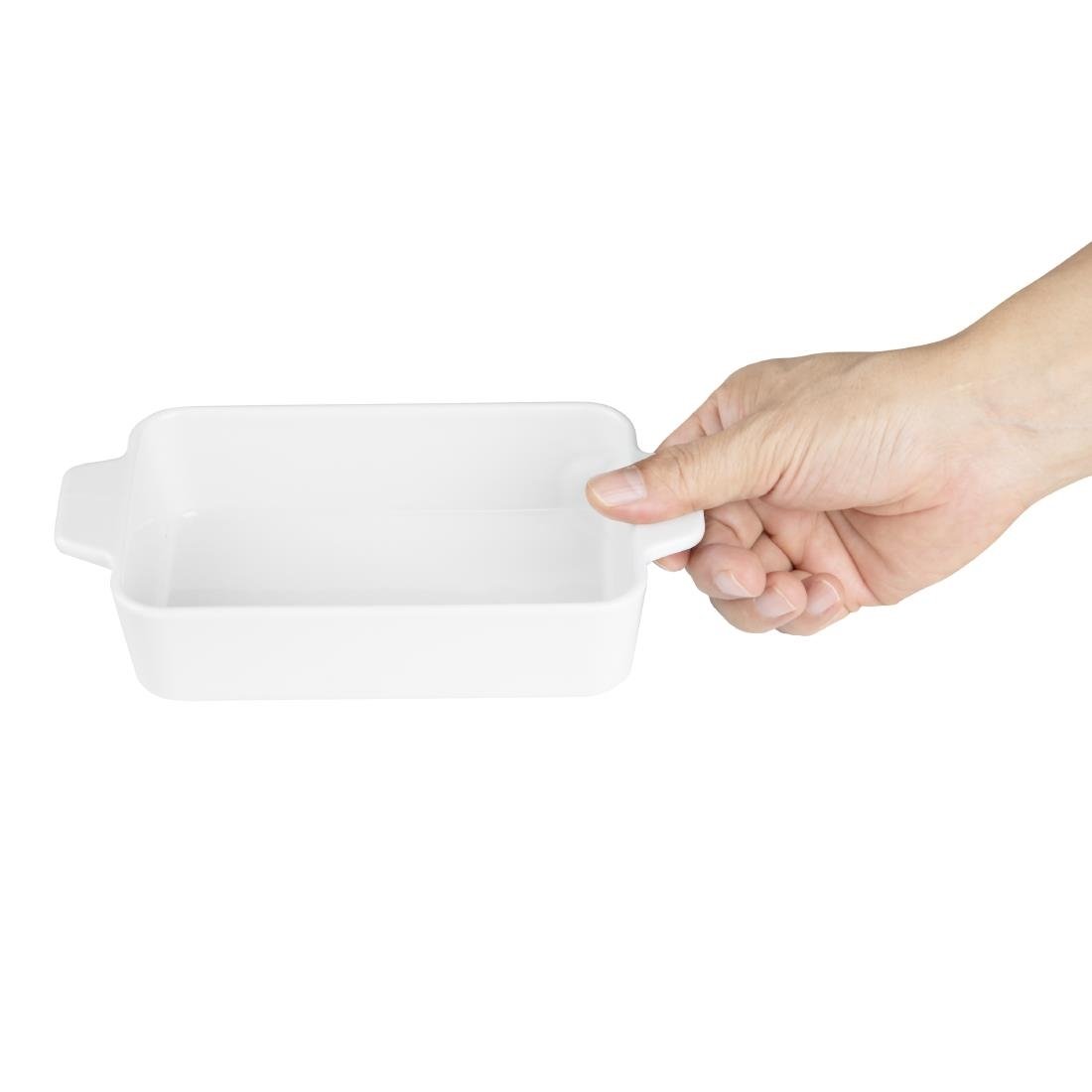 Olympia Whiteware Lasagneformen 200x110mm (4 Stück)