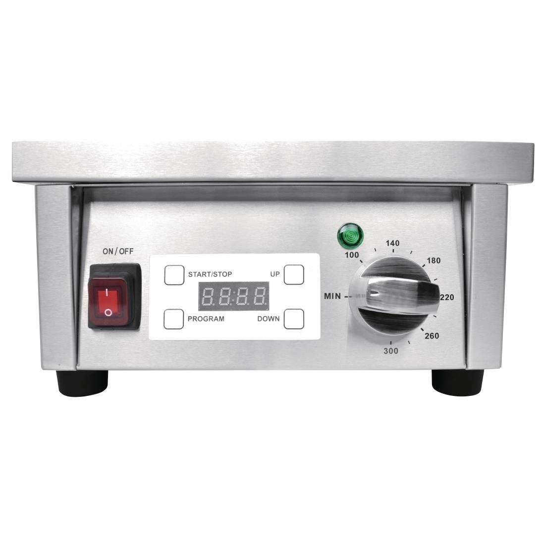 Wafelapparaat Met Gietijzeren Platen | 160x100mm Wafels | 302x250x(H)395mm