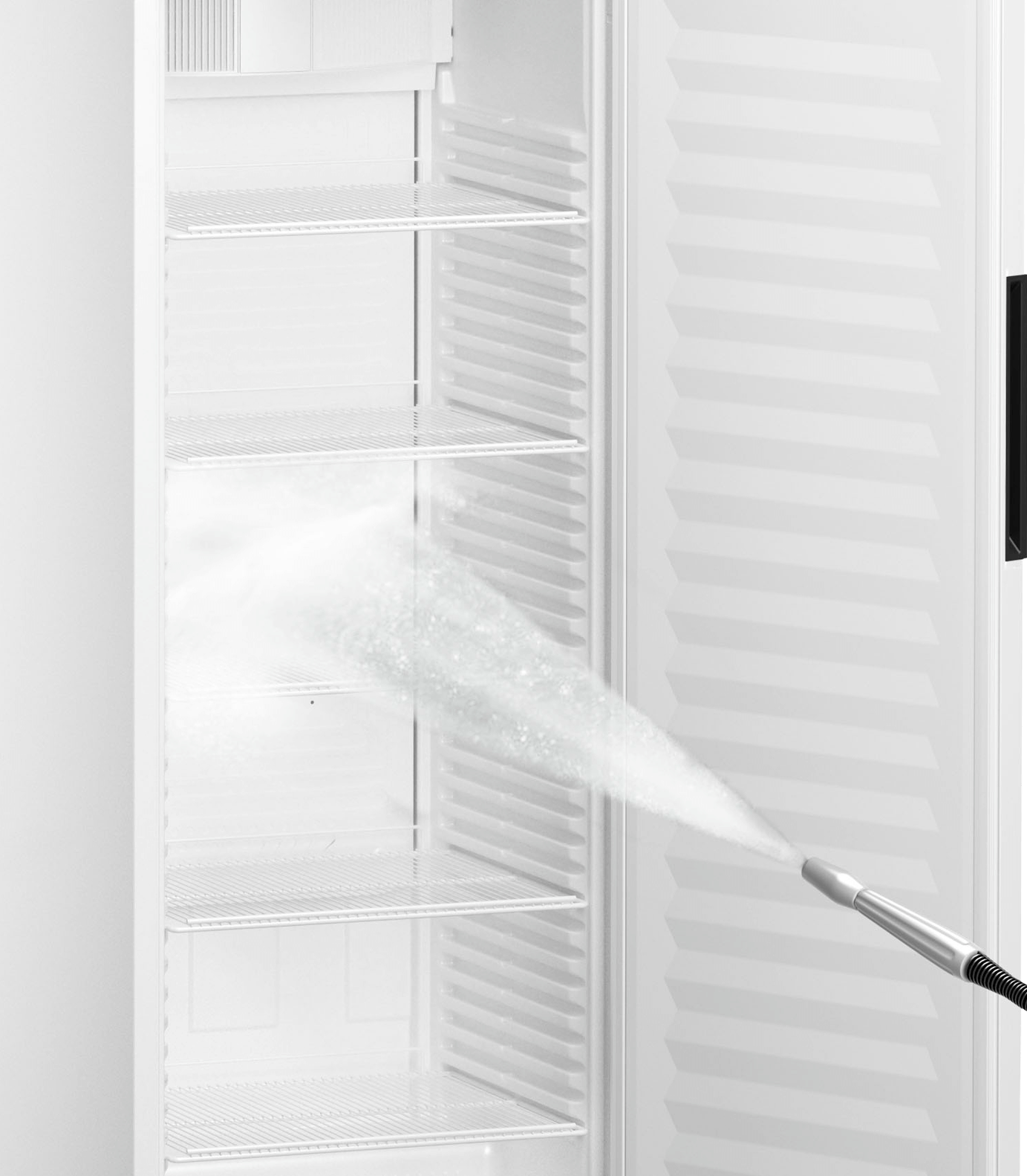 Koelkast Performance MRFec 4001-20 Wit Staal 377 Liter