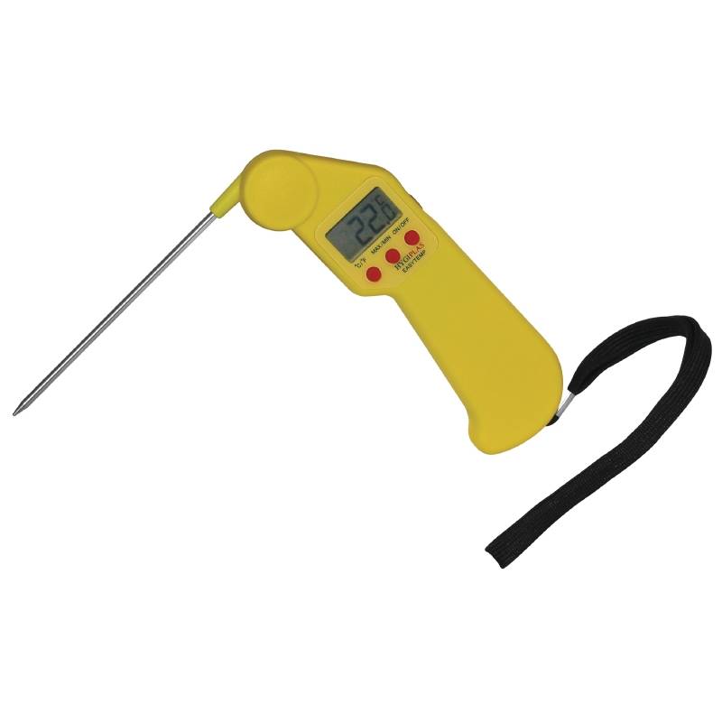 Thermomètre + Sonde Jaune | -50/+300°C | Hygiplas