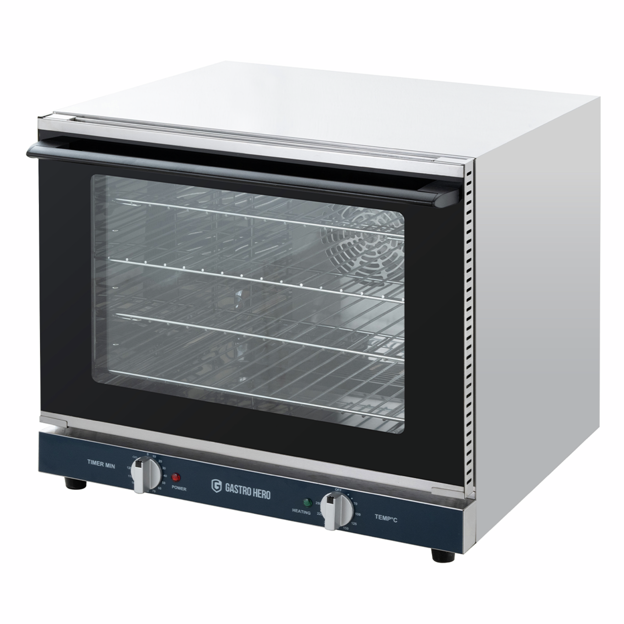 Heteluchtoven ECO - Manueel - 4x GN 2/3 - 2,8 kW - 230V