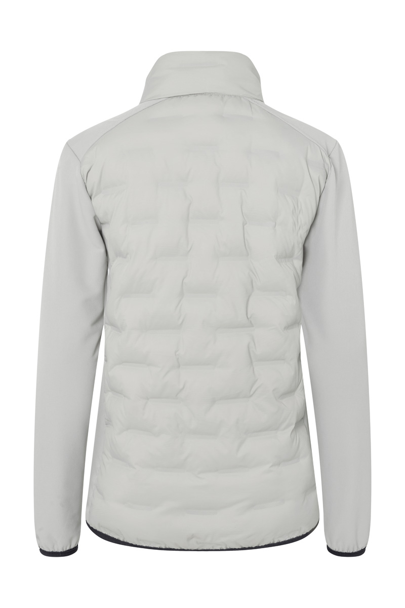 Damen Hybrid-Jacke  Outdoor-Pro, aus nachhaltigem Material - Hellgrau - L