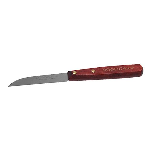 Couteau à Légumes Inox - 18cm - manche marron