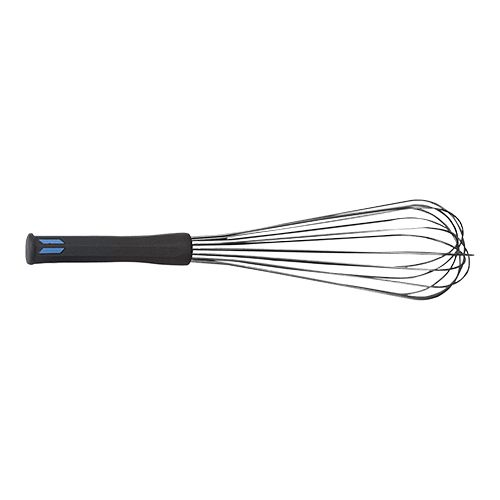 Fouet avec poignée antidérapante - Acier inoxydable - 45 cm