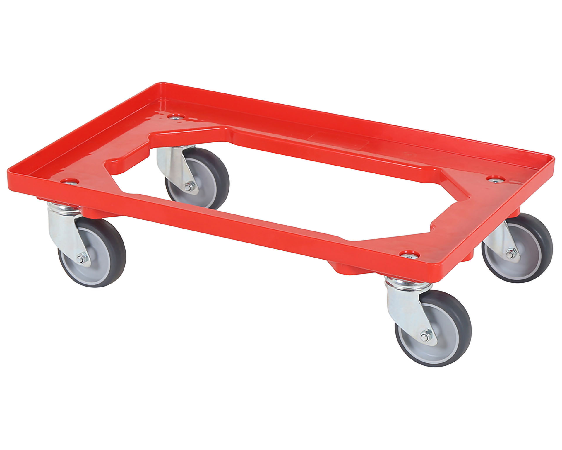 Transport trolley 600x400mm - Rood