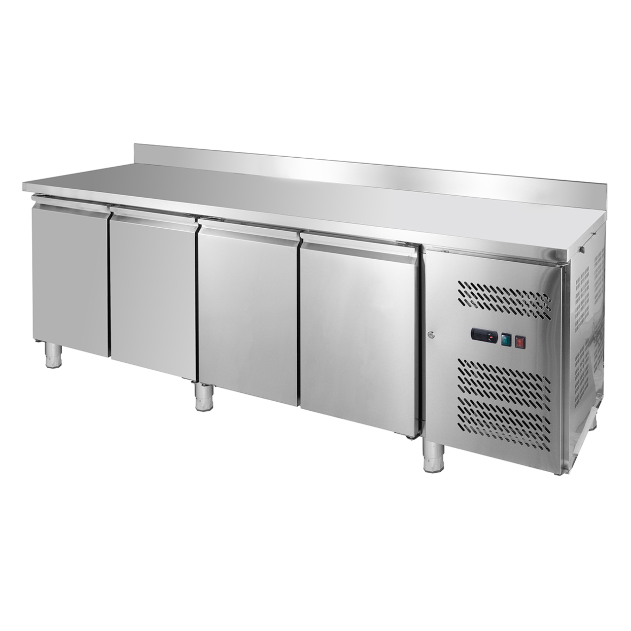 Tiefkühltisch ECO 4/0 mit Aufkantung - GN 1/1
