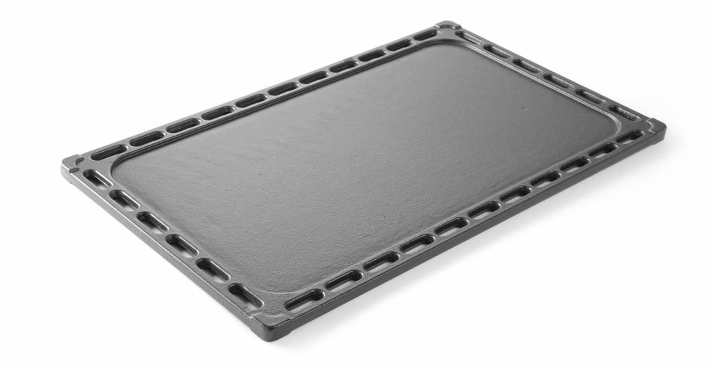 Gußeisen Backplatte GN1/1 | 530x325mm