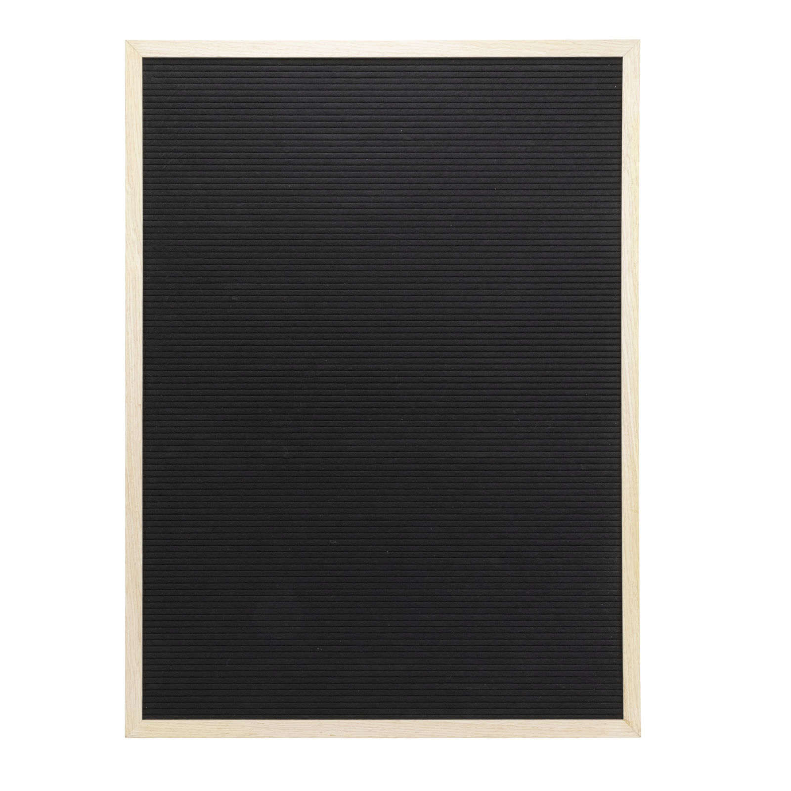 Groot Wand Letterbord Houten Frame In Teak  60x80 cm