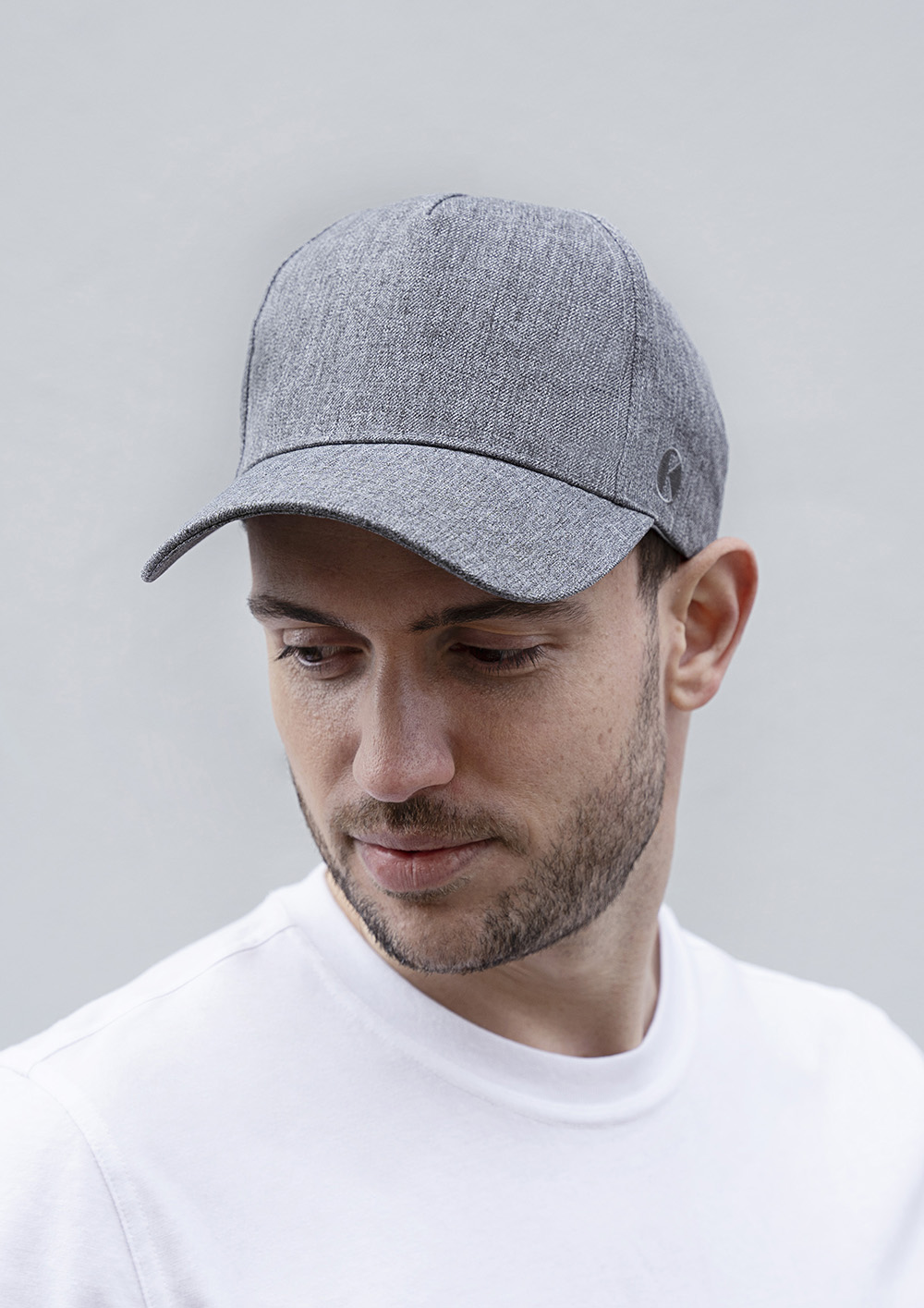Baseballpet, Gemaakt Van Duurzaam Materiaal, Gerecycled Polyester - Grijs Gemêleerd
