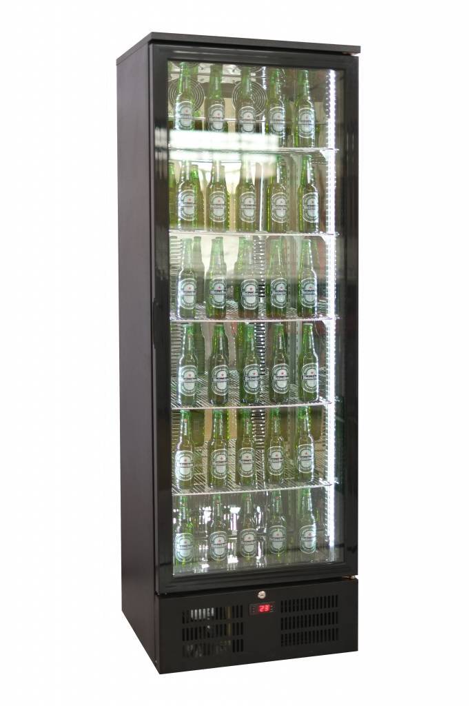 Barkühlschrank | Glastür | 293 Liter  600x515x(h)1820mm | LED