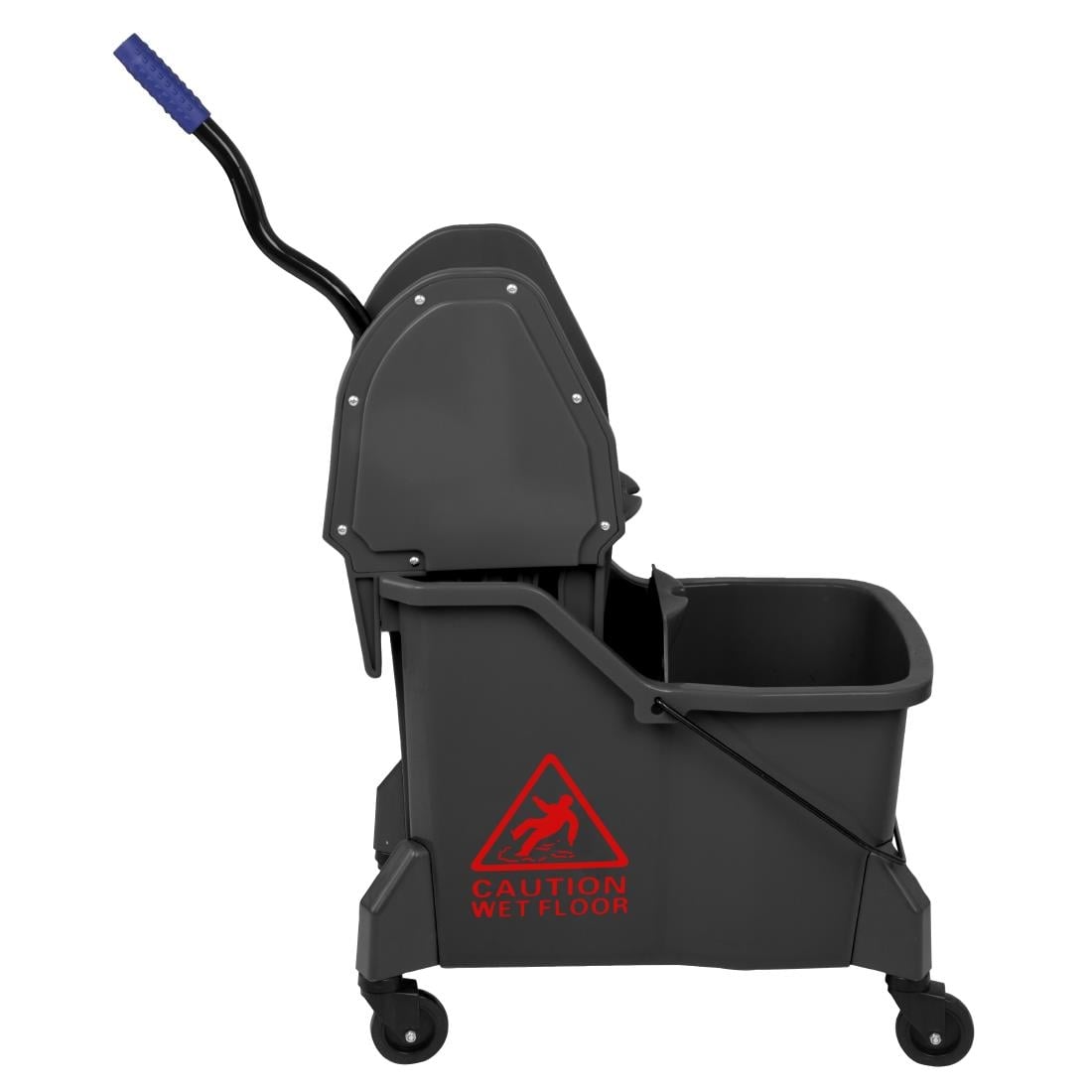 Seau essoreur deux compartiments Jantex rouge 30L