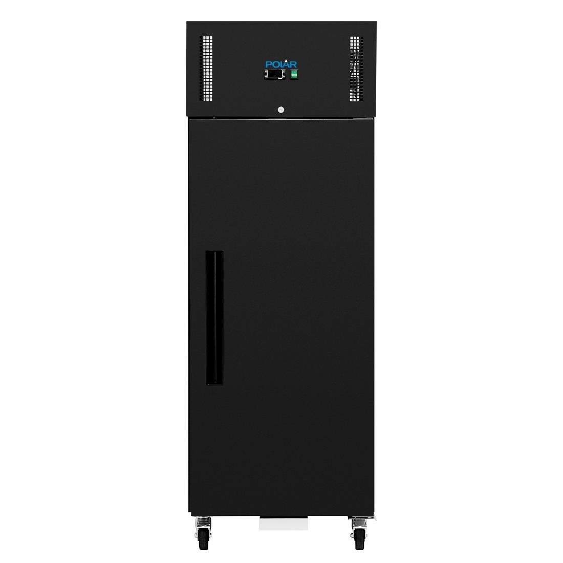 Armoire réfrigérée positive Polar série G noire 537 L