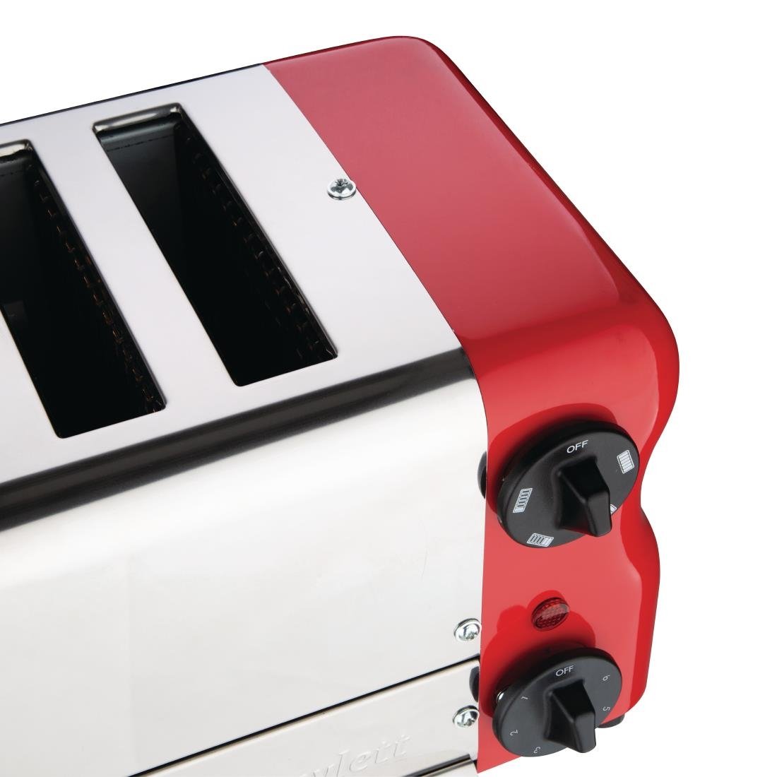 Rowlett Esprit 6 Slot Toaster Verkehrsrot