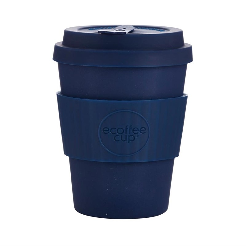 Ecoffee Cup Tasse à café en bambou 340 ml | Bleu foncé