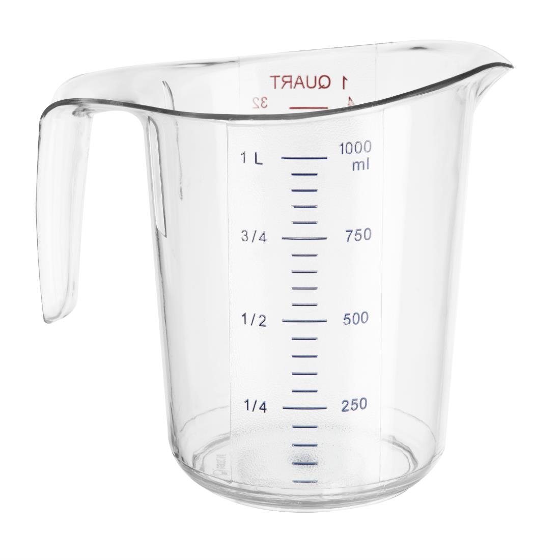 Vogue Polycarbonaat Maatbeker 1Ltr