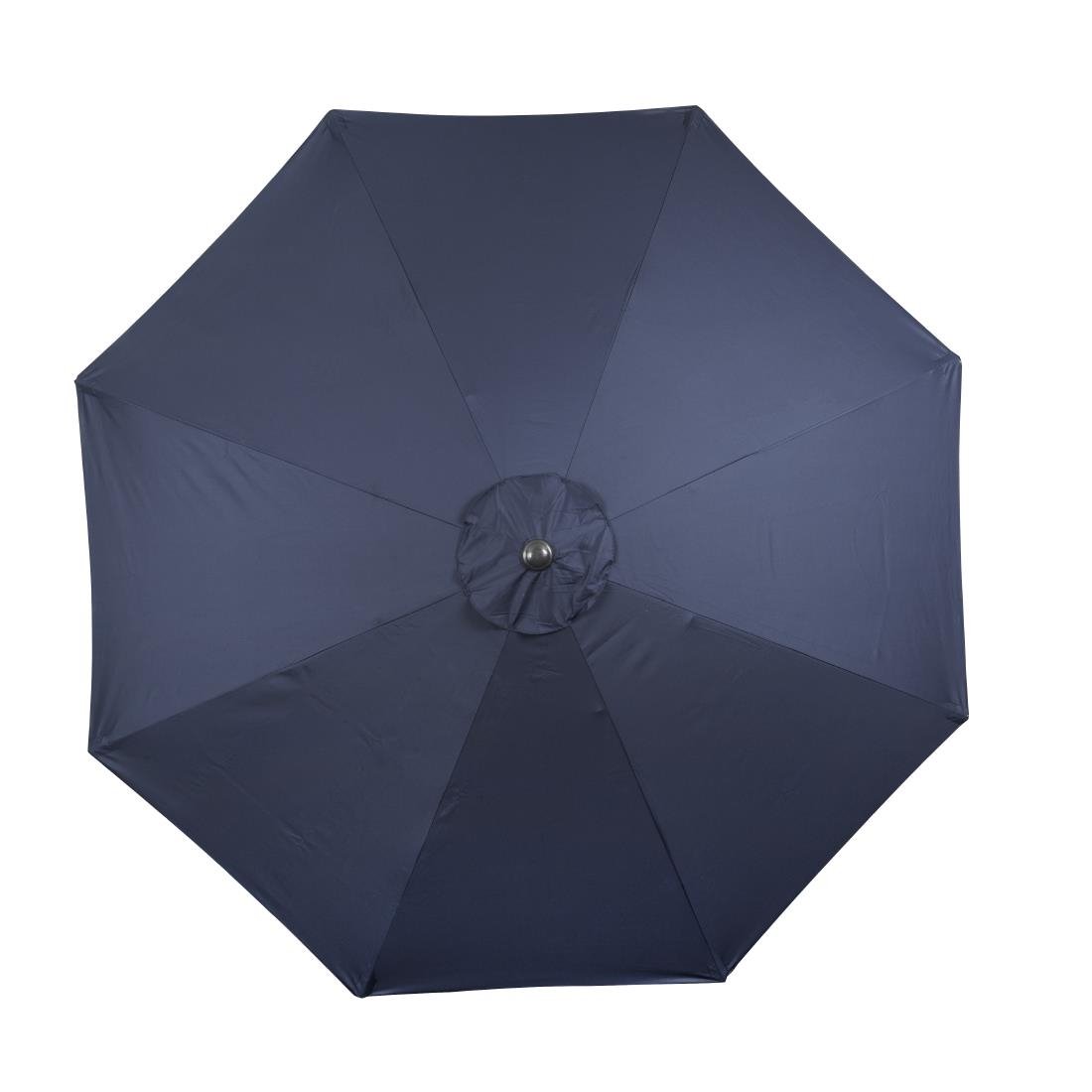 Parasol rond Bolero Seville 3m bleu marine