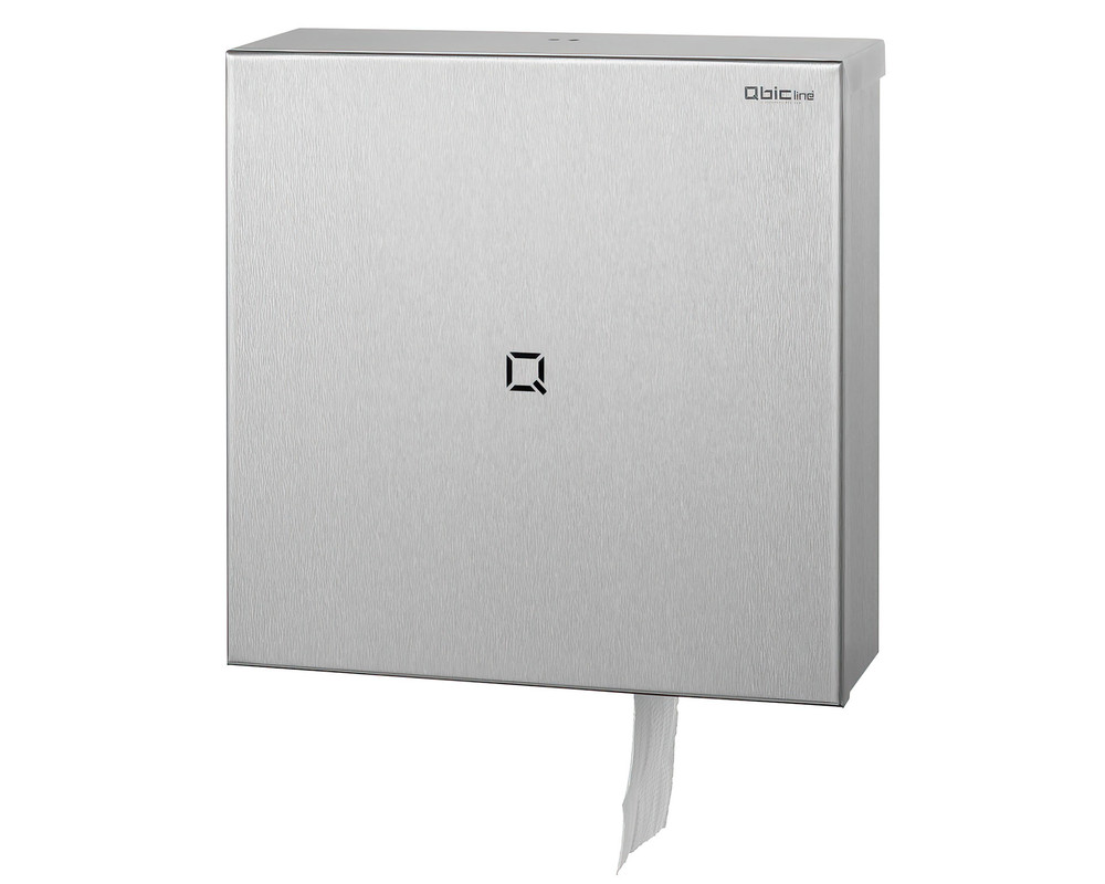 Jumboroldispenser toiletpapier maxi - RVS