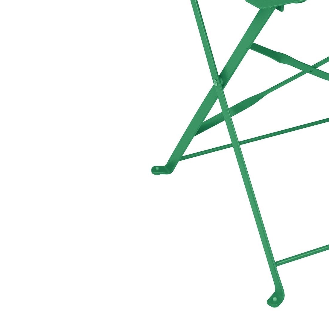 Bolero Perth Bosgroene Stijl Stalen Inklapbare Stoelen (2stuks)