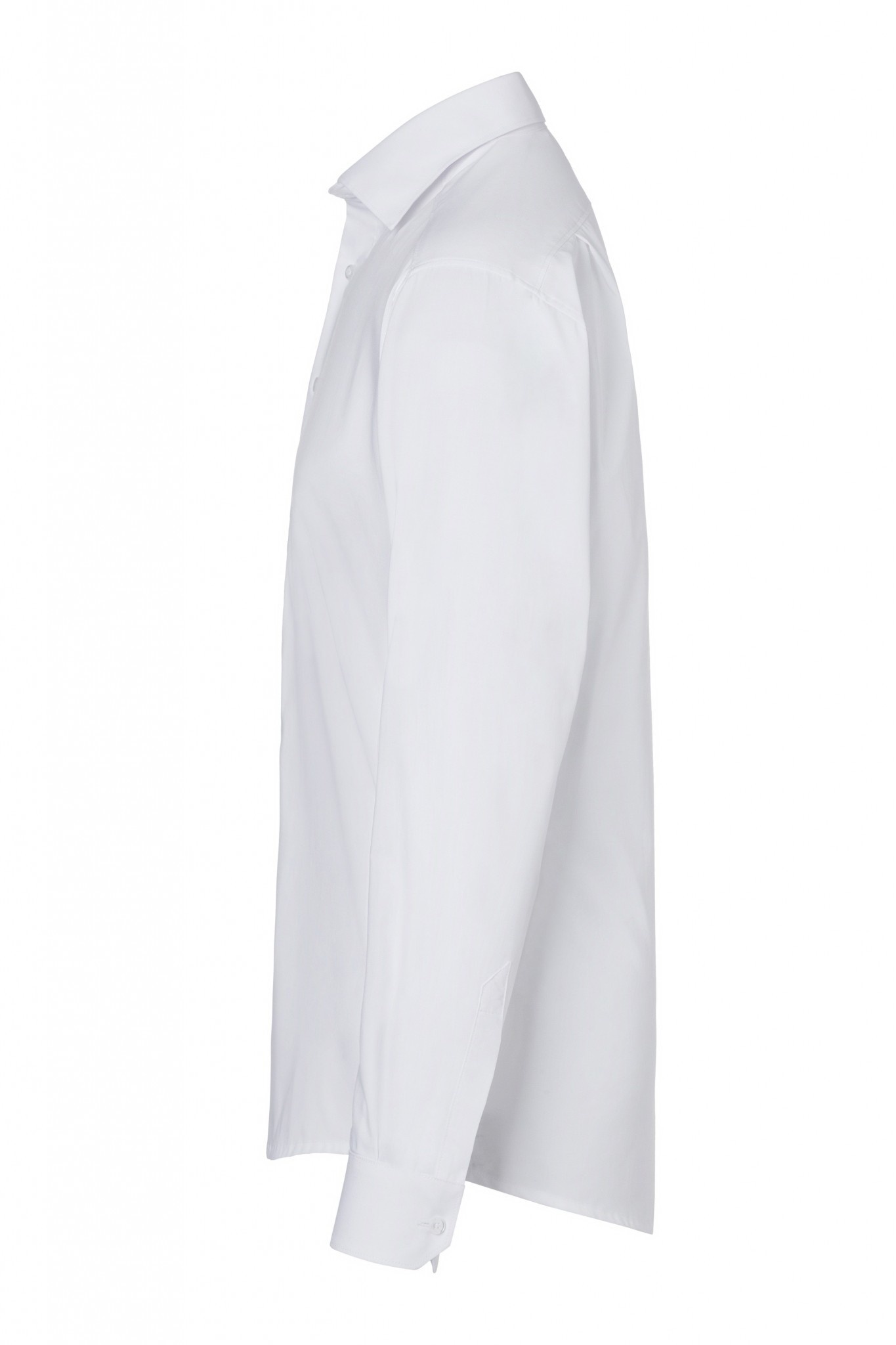 Herrenhemd Miro | Weiß | 49% Polyester / 49% Baumwolle / 2% Elastolefin | Erhältlich in 8 Größen