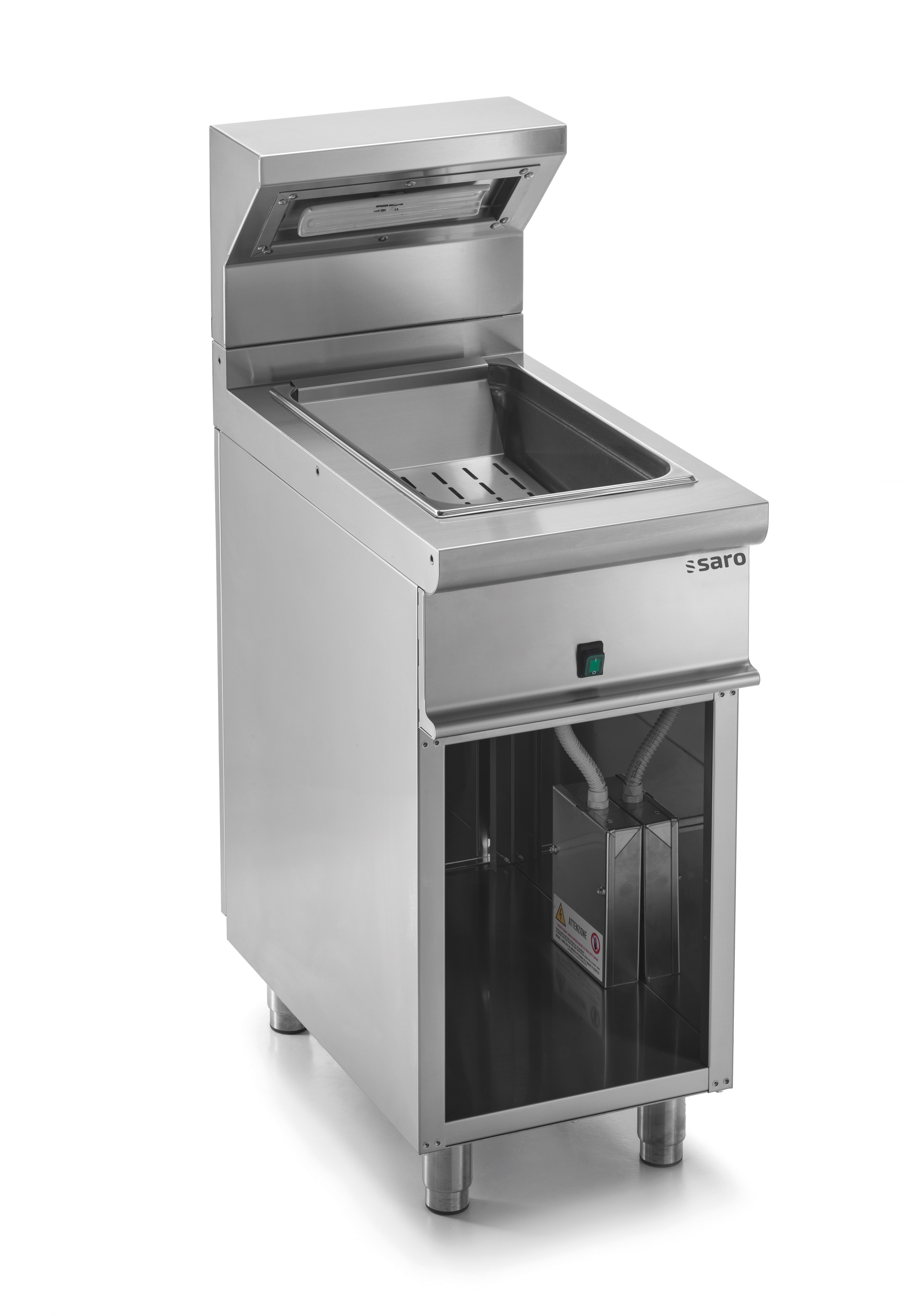 SARO Chauffe-frites, socle ouvert Modèle E7/SPE40BA