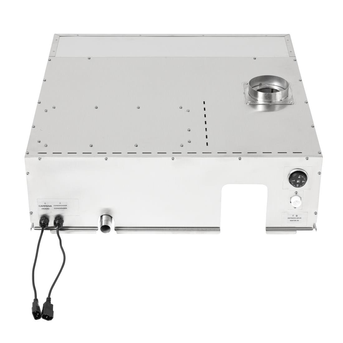Afzuigkap Voor Buffalo Smart Touchscreen Combimagnetron 7 x GN 1/1 Ck079